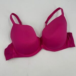 Cacique Bra Size 44C Full Coverage Hot Pink Adjustable Straps Comfort